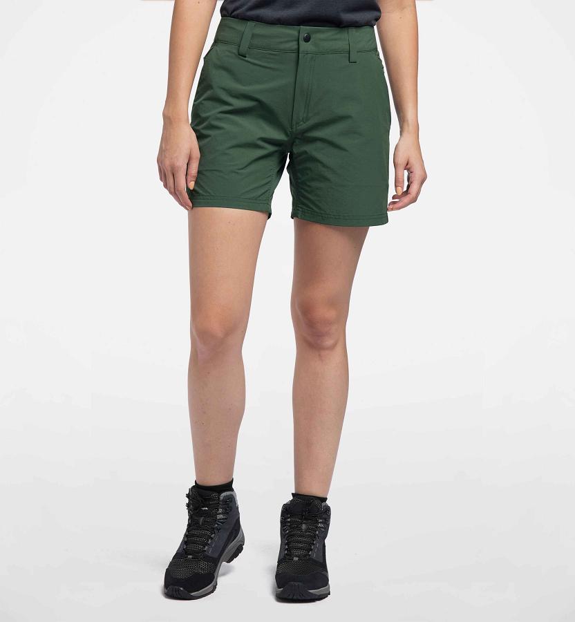 Haglöfs Amfibious Shorts Dark Green For Womens QBRYN0596 Australia